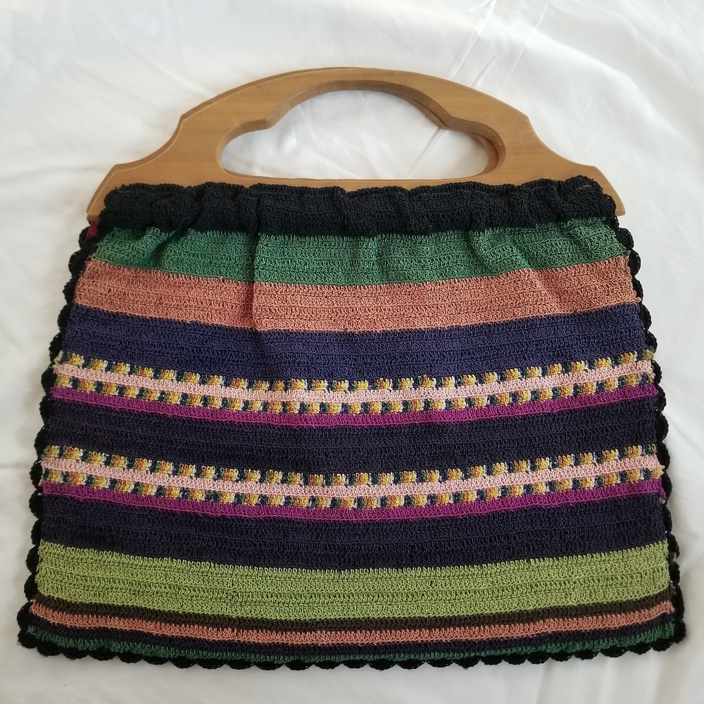 Vintage Crochet Bag